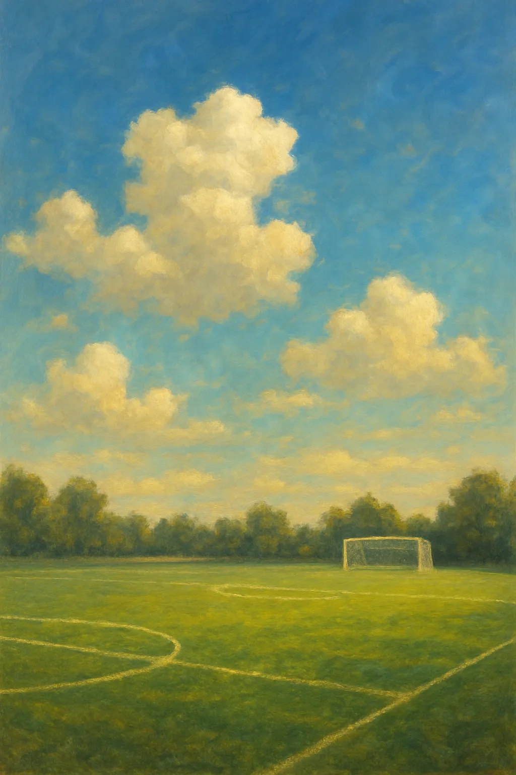 Soccer field background